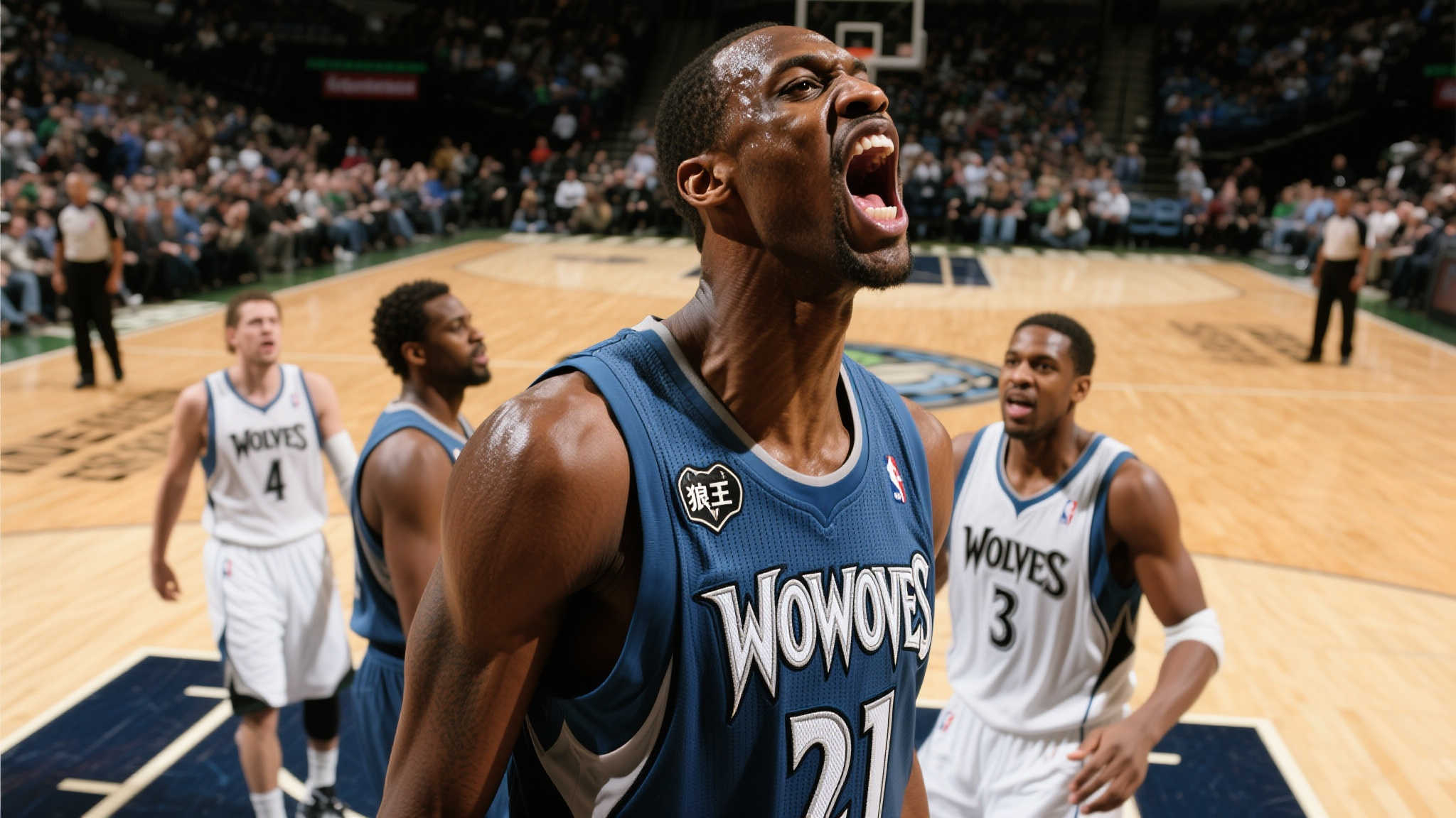 狼王”加内特迎来49岁生日,祝福满满! 狼王”加内特迎来49岁生日,祝福满满!